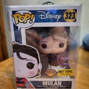 Disney Mulan Diamond Hot Topic Exclusive Funko Pop